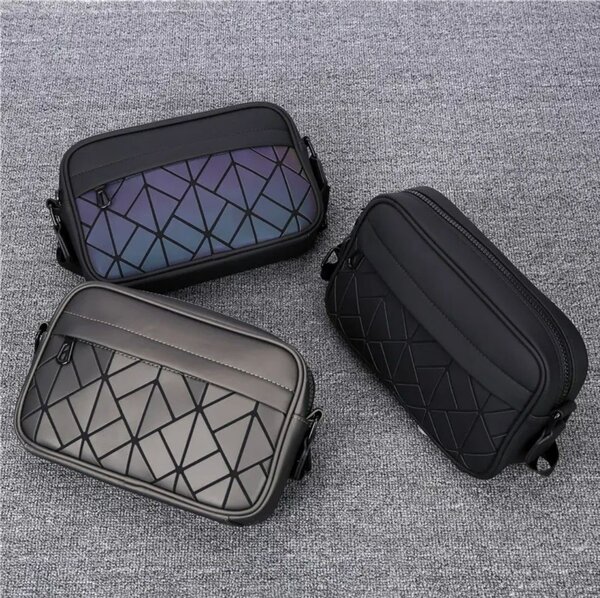 Sac bandoulière géométrique moderne