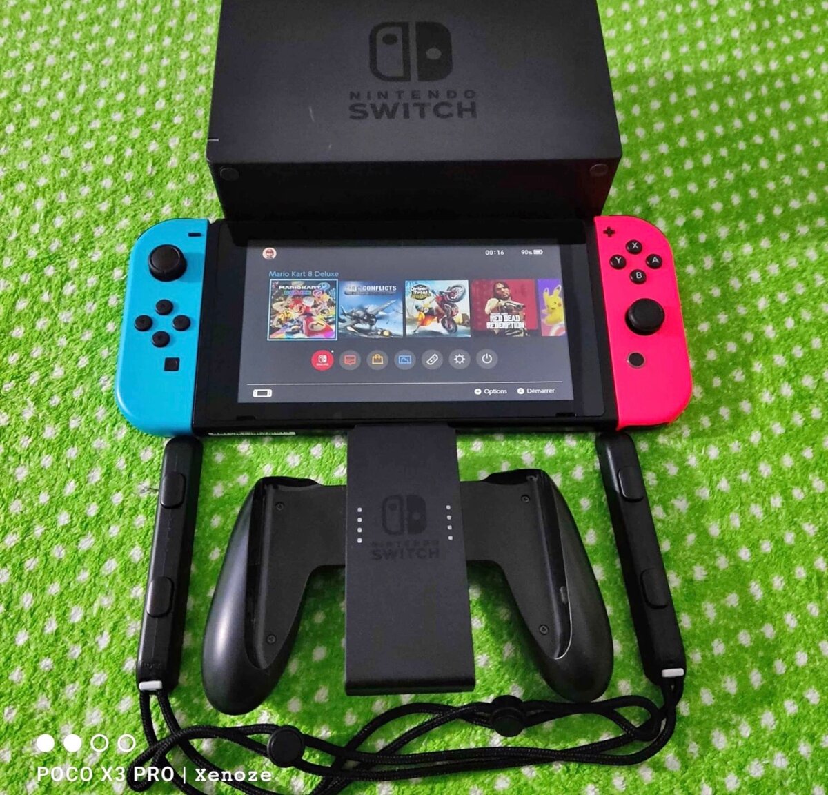 Nintendo Switch avec accessoires