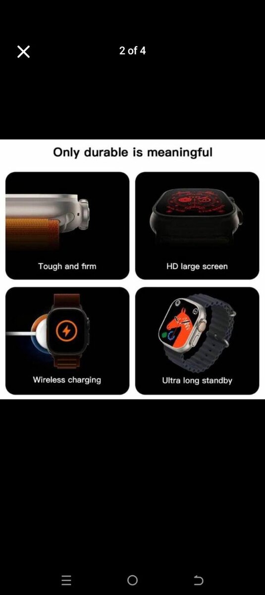 REDUCED TO CLEAR!! T800 Smart Watch  Features: Calls, BT Mus
