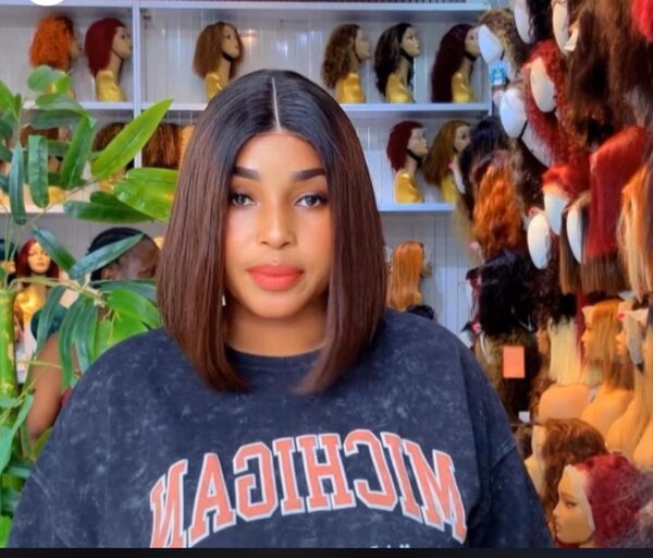 Perruque Lace Front Bicolore