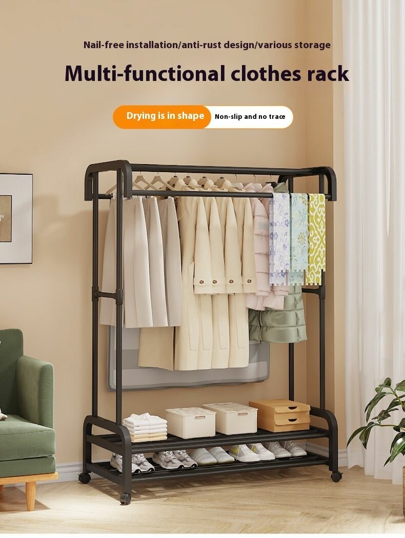 Portant à vêtements mobile