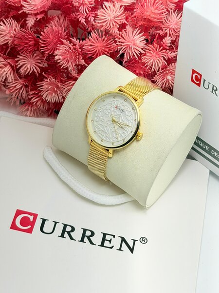 Montre Femme Curren Luxe Doré