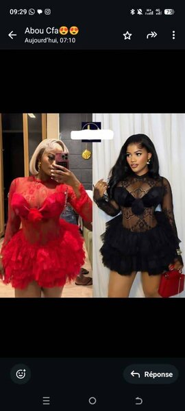 Robe bustier élégante