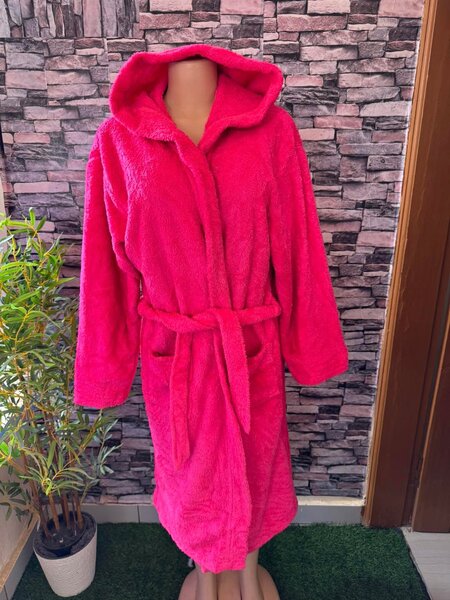 Peignoir Doux avec Capuche