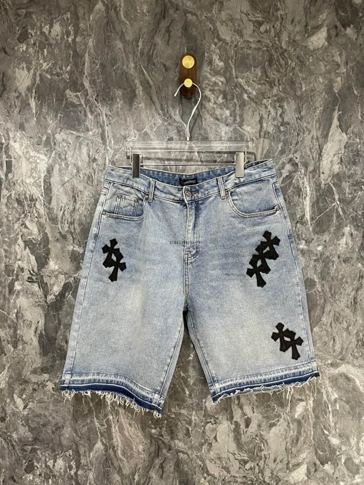 Shorts en jean décontractés