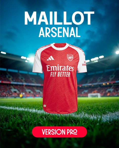 Maillot Arsenal Rouge