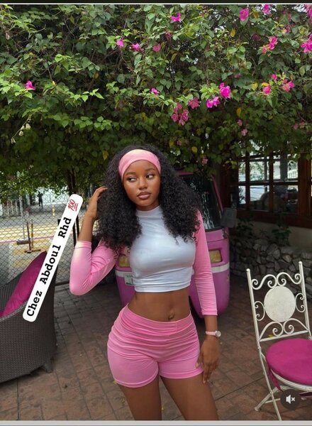 Ensemble sport femme rose