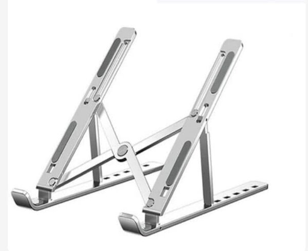 Support pliable et réglable ordinateur Portable - Blanc