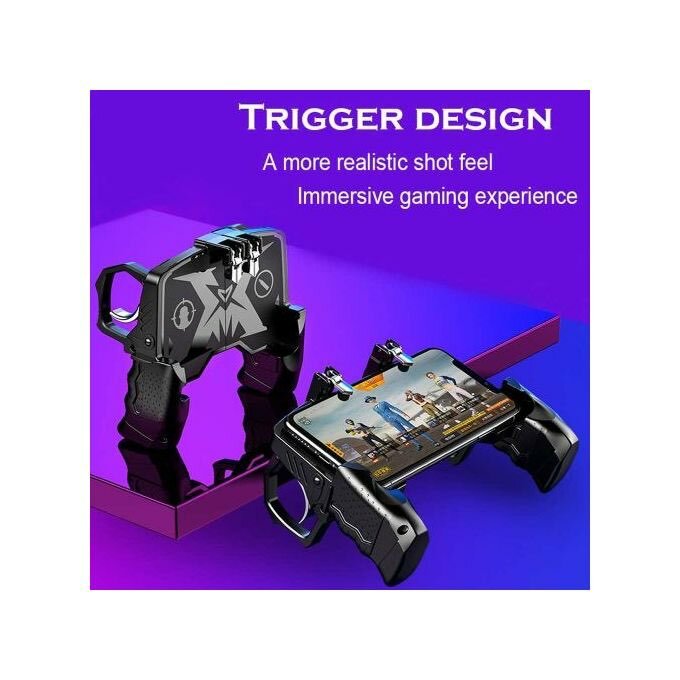 Manette avec gâchette pour jeux mobile ( Free fire Pubg COD)