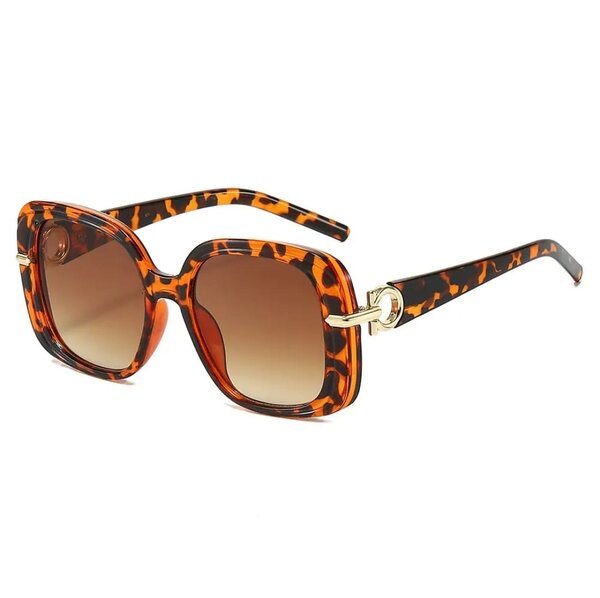 Lunettes de soleil style écaille