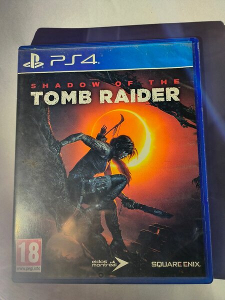 Cd PS4 tomb raider
