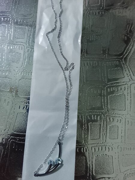 Collier en argent avec pendentif