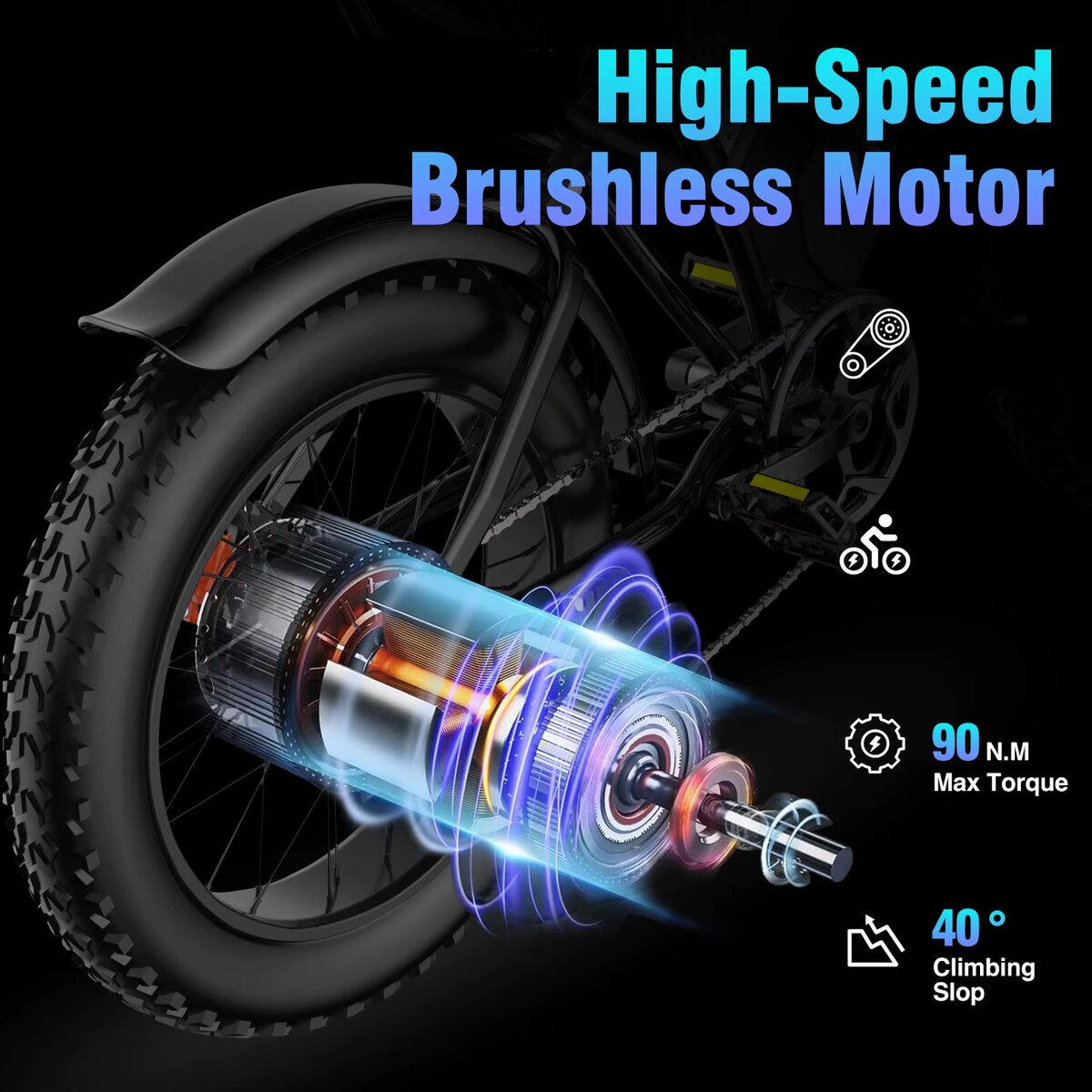 Vélo électrique haute vitesse