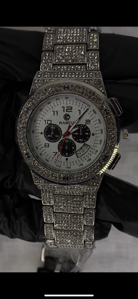 Silver watch for men