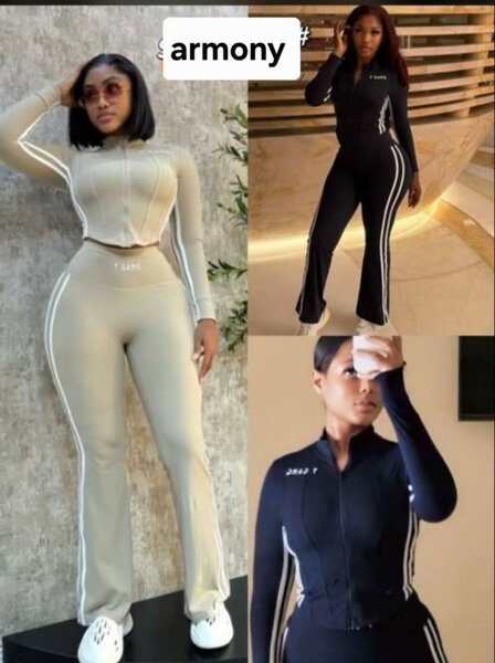 Ensemble Femmes Sport Zippé