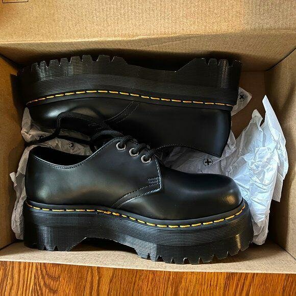 Mocassins cuir Dr. Martens