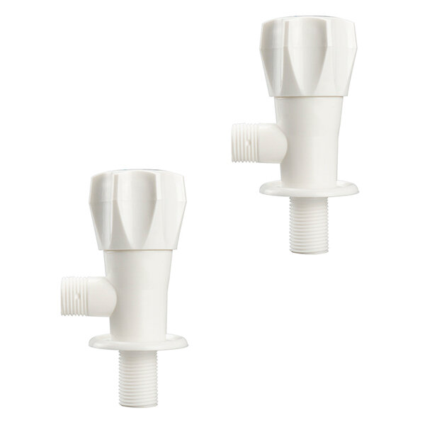 Plastic Angle Valves Set