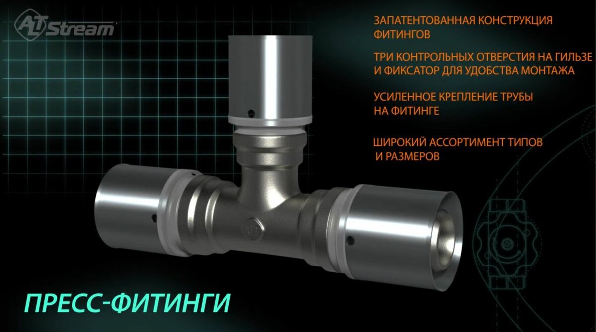 Пресс фитинги