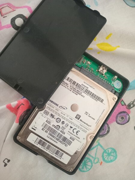 500 GB hard drive