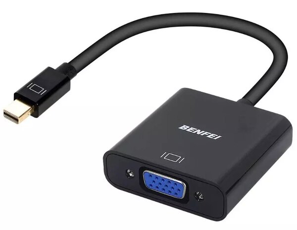 MINI DISPLAY PORT TO VGA ADAPTER