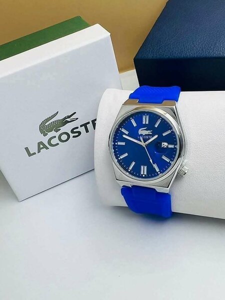 Montre Lacoste bleue homme