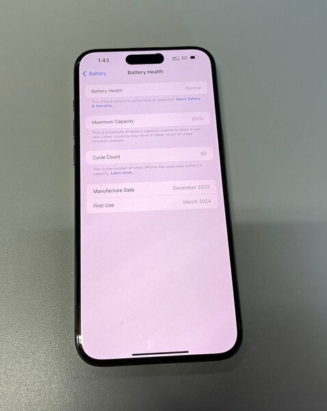 Preowned iPhone 15 Pro Max 256GB