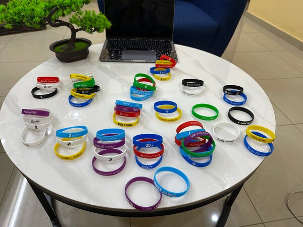 Bracelet sportif personnalisé