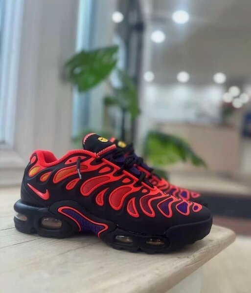 Vibrant Flame Sneakers