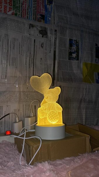 Lampe LED 3D Innovante