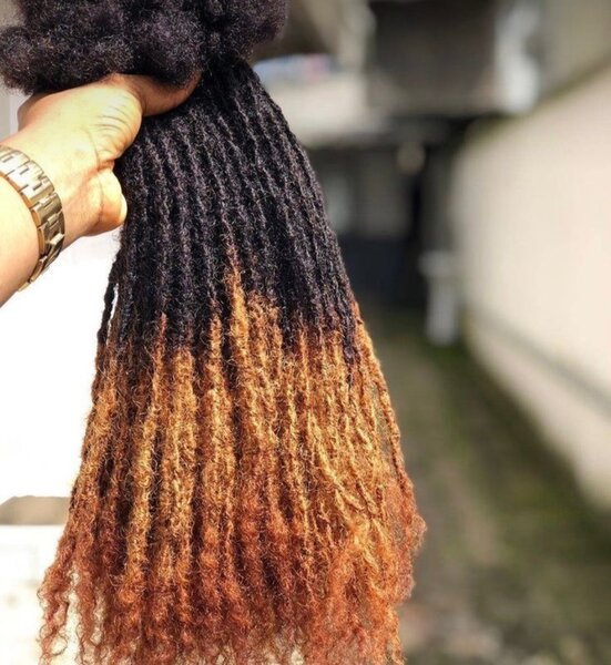 Tige Dreadlocks Afro kinky naturel