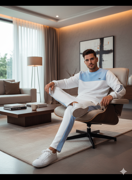 Ensemble Lacoste Sport Blanc