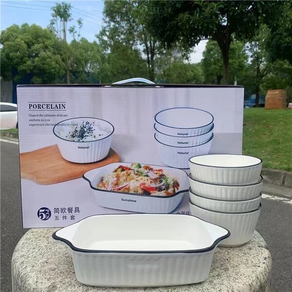 5 pieces bowl set