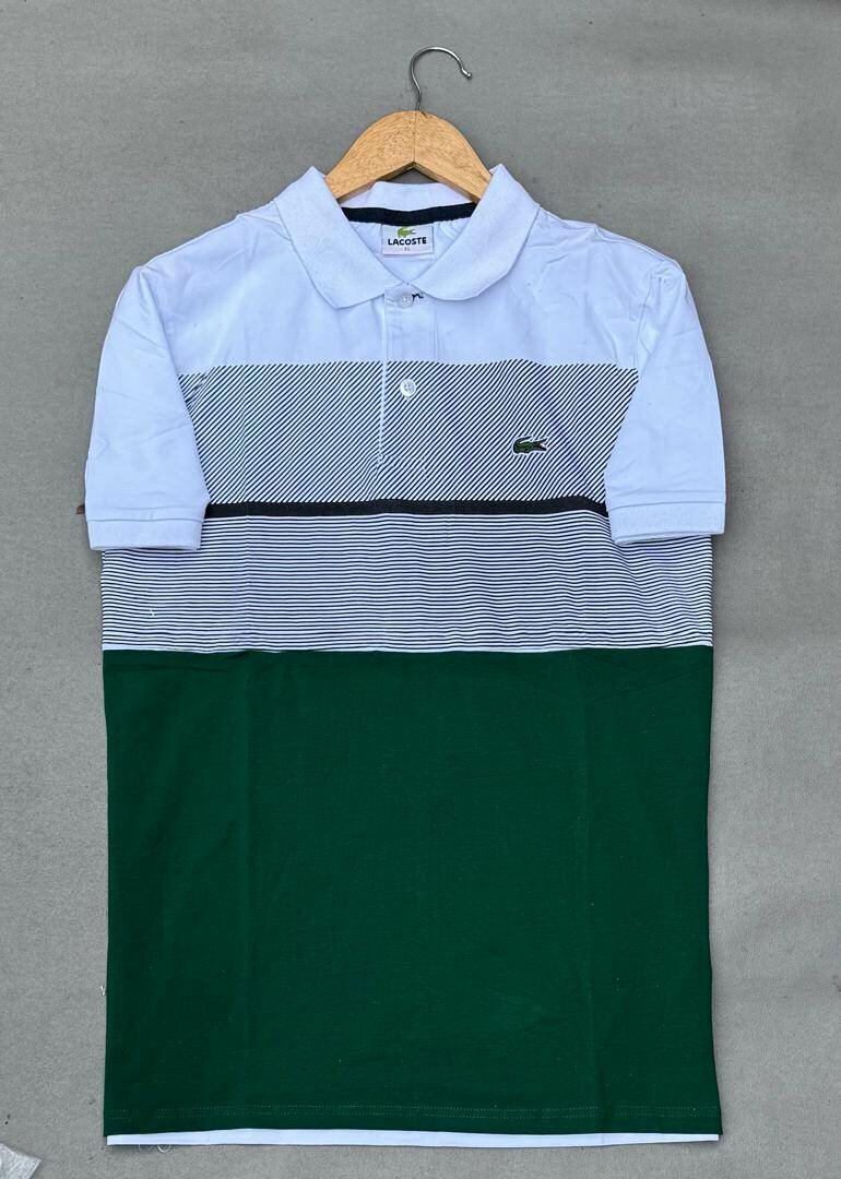 Polo élégant multicolore homme