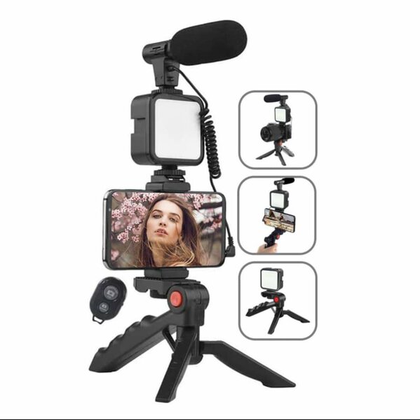 Kit Vlogging Complet avec Microphone