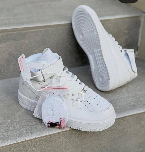 Baskets montantes blanches