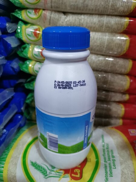 Bouteille de lait frais 500ml