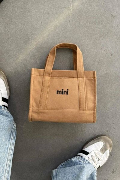 Mini Nude Tote Sac
