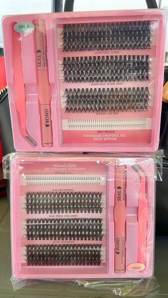 Kit d'extensions de cils DIY