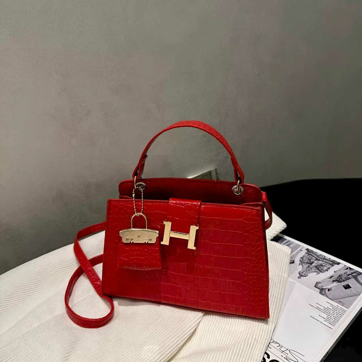 Sac à main élégant en cuir