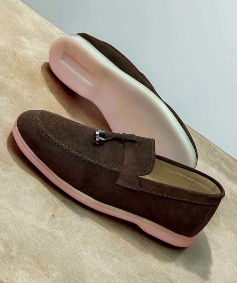 Mocassins en daim élégants