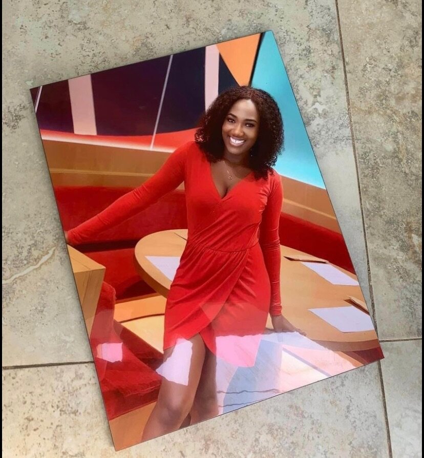 Canvas lamination picture frame