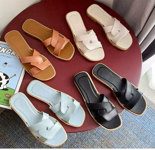 Sandales en cuir pour femmes