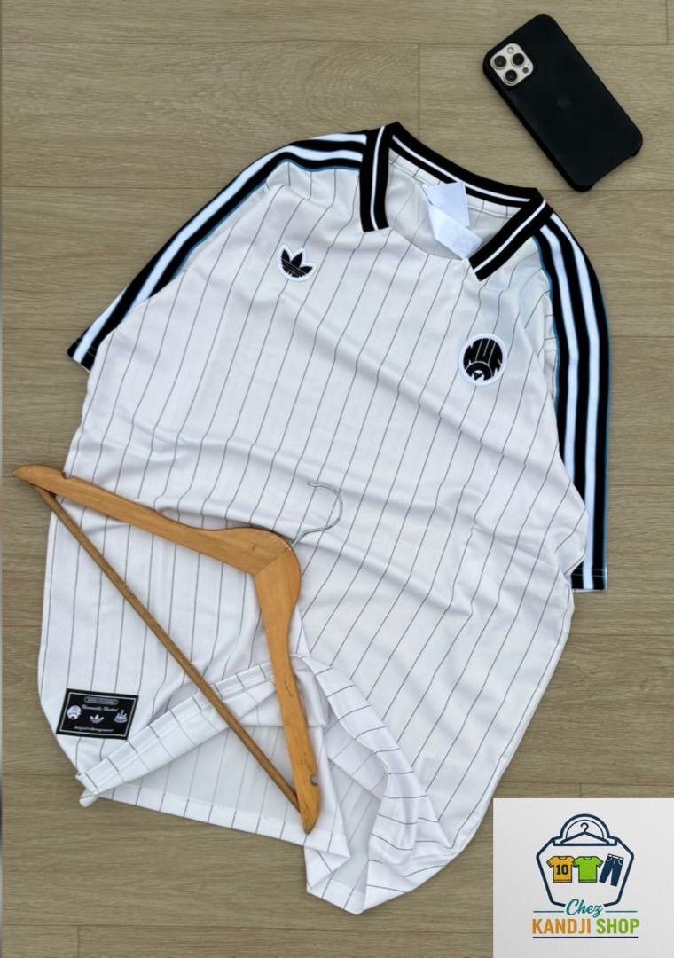 Maillot rayé Adidas