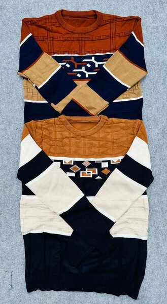 Pulls homme imprimés colorés