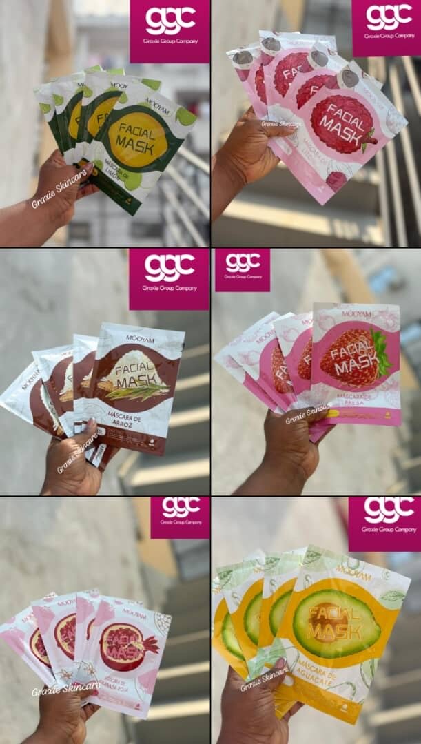 Masque Visage fruity en tissus