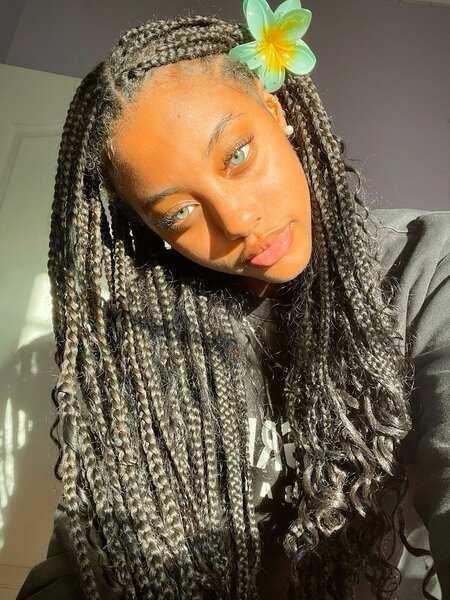 Eye coloured contact's