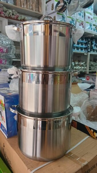 Batterie de Cuisine Acier Inox