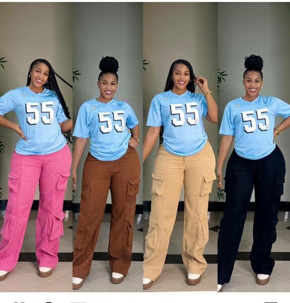 Pantalons cargo multi-poches élégants