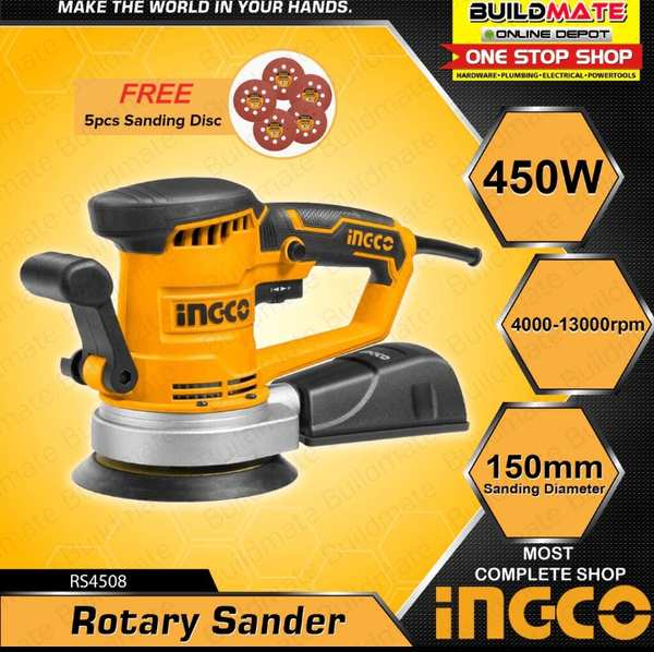 INGCO 450W Rotatif Sander 150mm