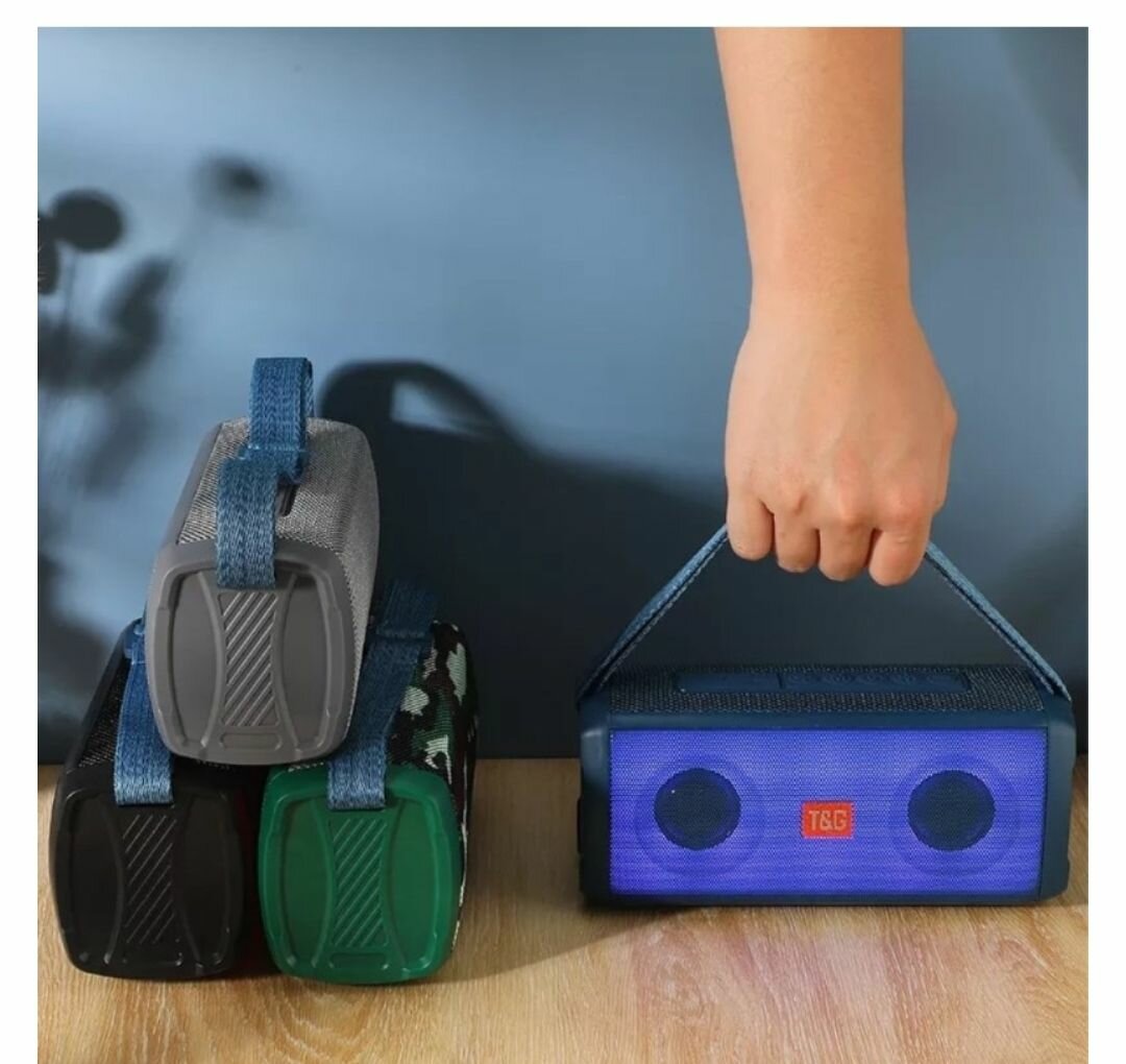 PORTABLE RECHARGEABLE BLUETOOTH SPEAKER